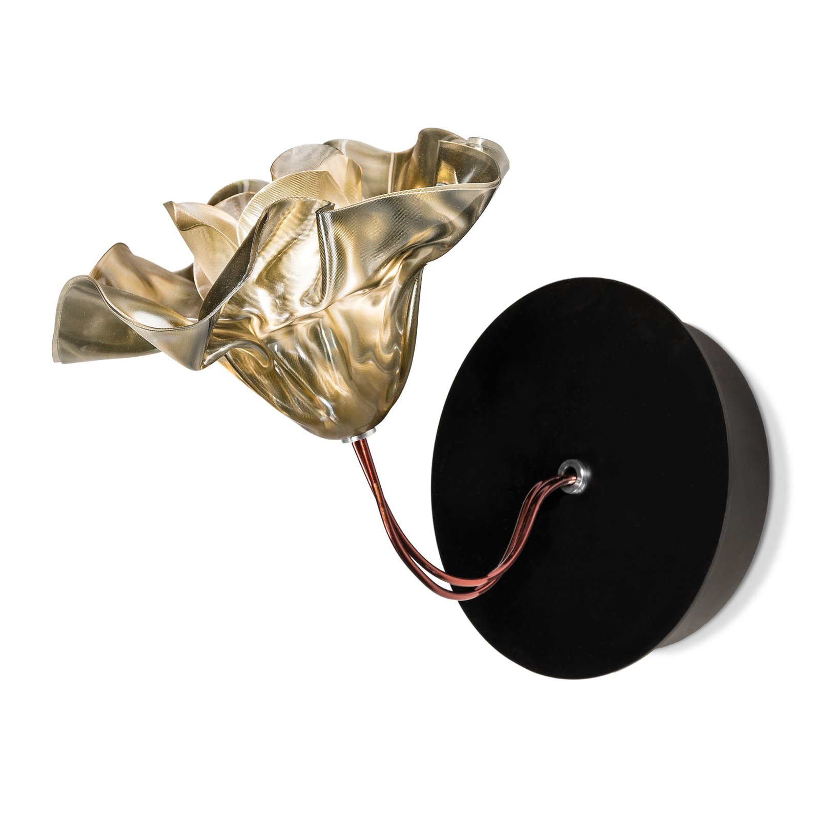 Lafleur Wandleuchte Black/Golden - Slamp