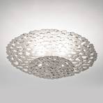 Terzani Tresor designerska lampa sufitowa 45cm srebrna