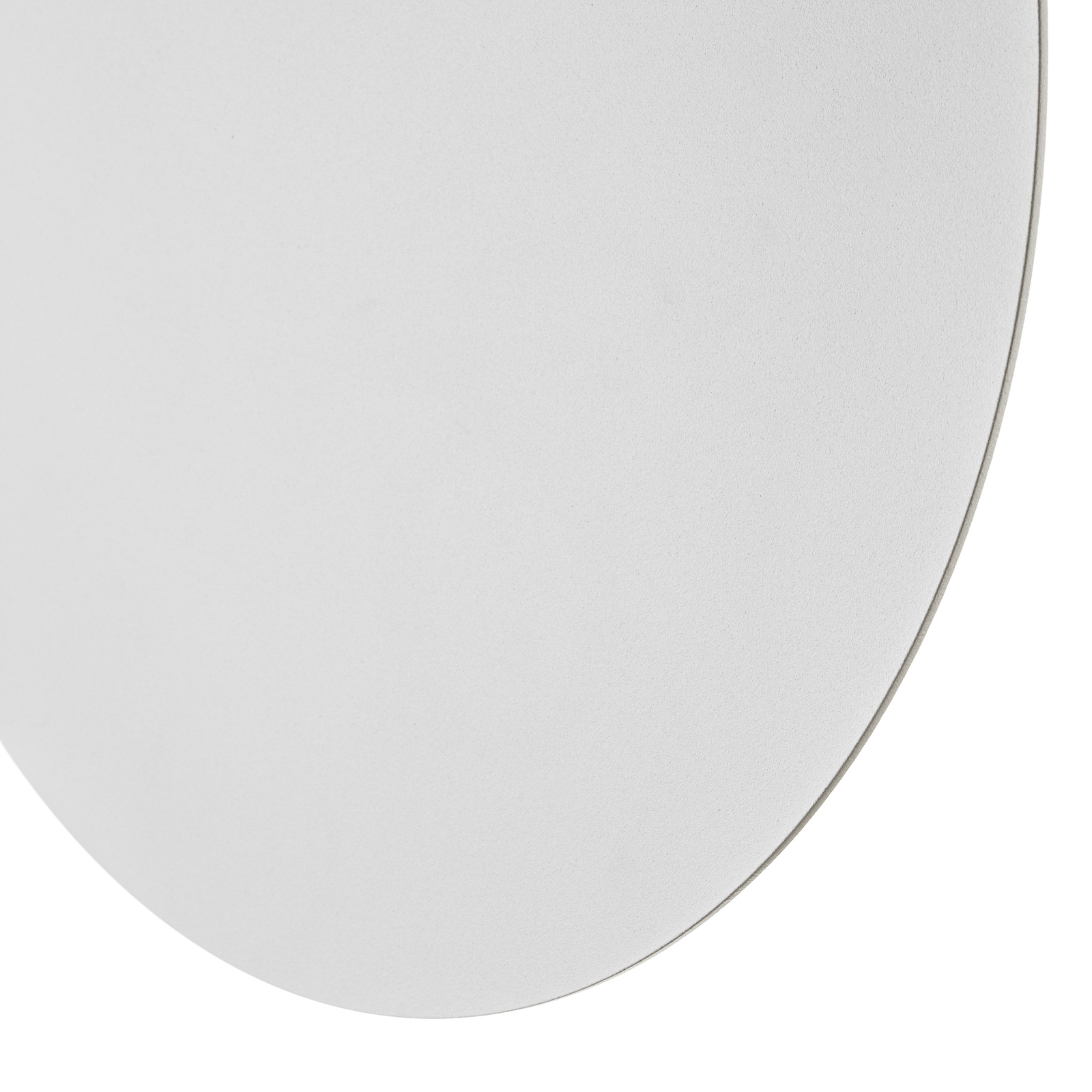Escale Blade LED-vägglampa, matt vit, Ø 34 cm