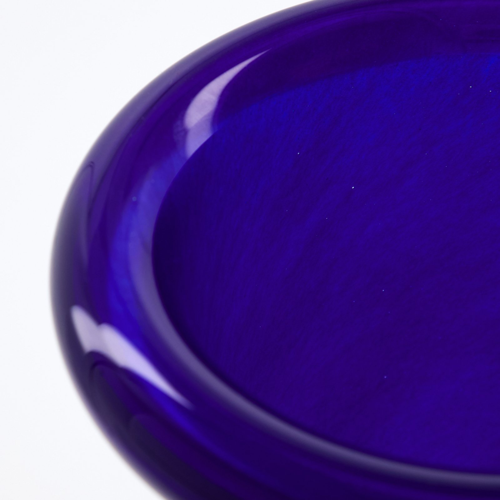 HDBuck Vase, blue, height 23 cm, glass - House Doctor