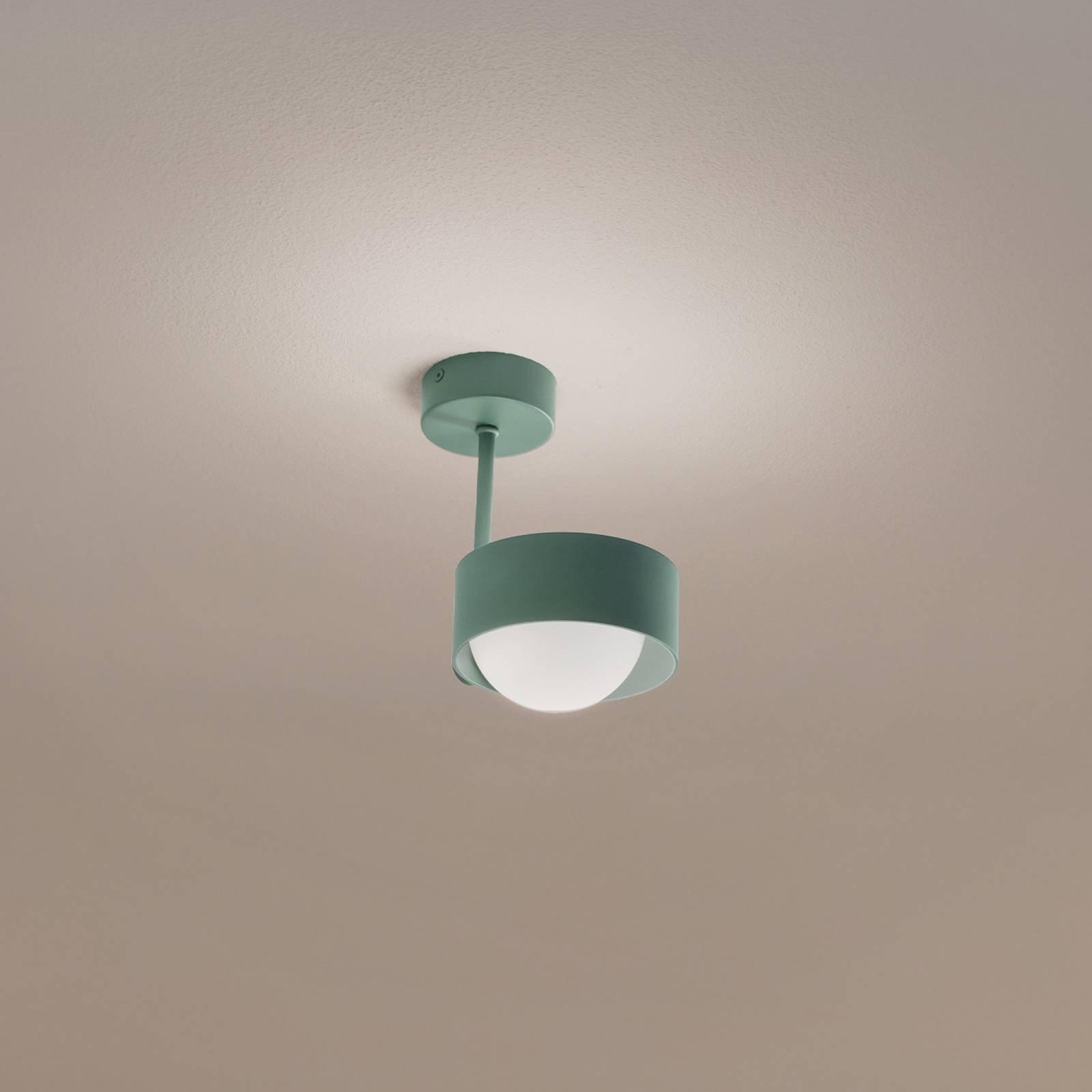 Argon Plafonnier Mado, à 1 lampe, vert