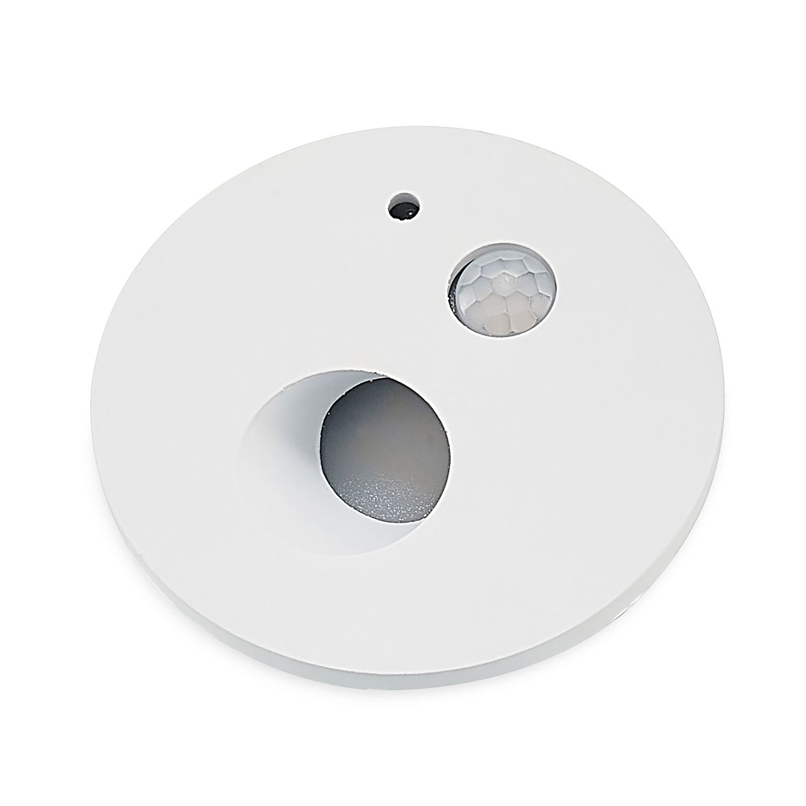 Neru Round LED Built-in Wall Lamp w/Sensor White - Arcchio