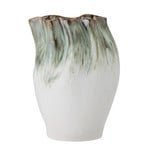 Nisha Vase, Steingut, grün, Höhe 30 cm - BLOOMINGVILLE