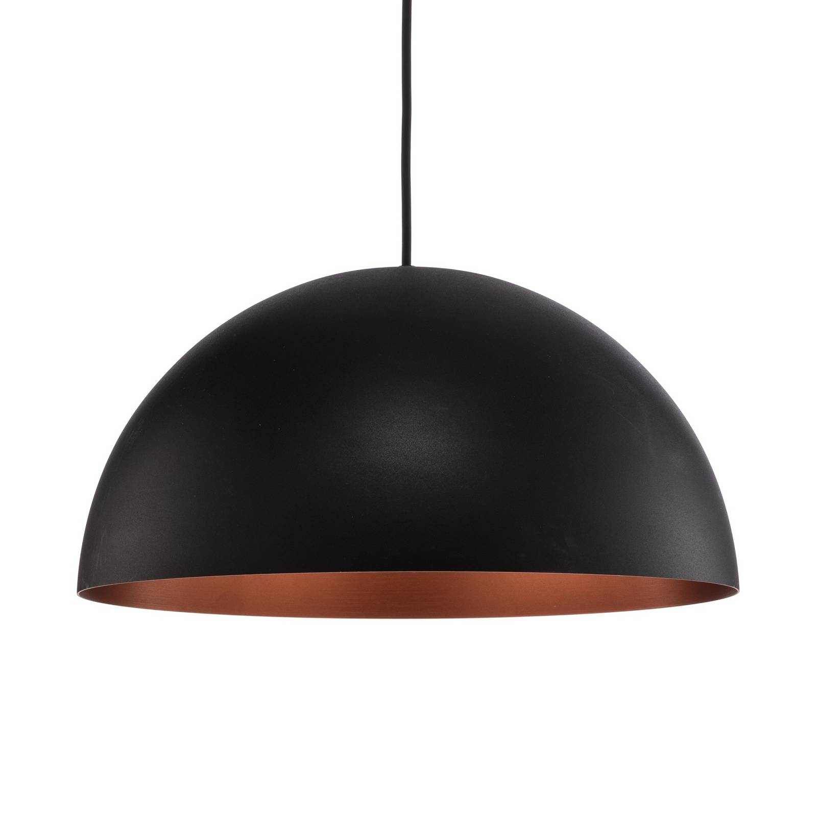 Lampa wisząca LED Studio Line 50993, czarny/miedź, Ø 35 cm