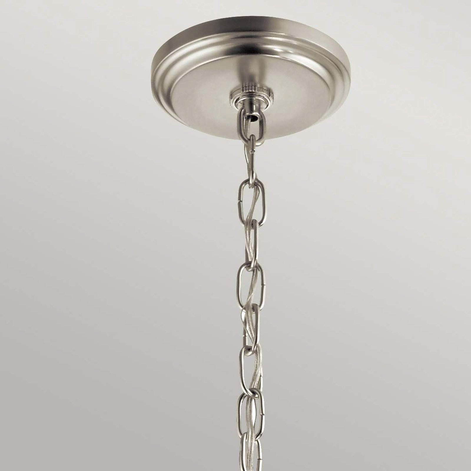 Deryn hanglamp, 5-lamps, antiek grijs