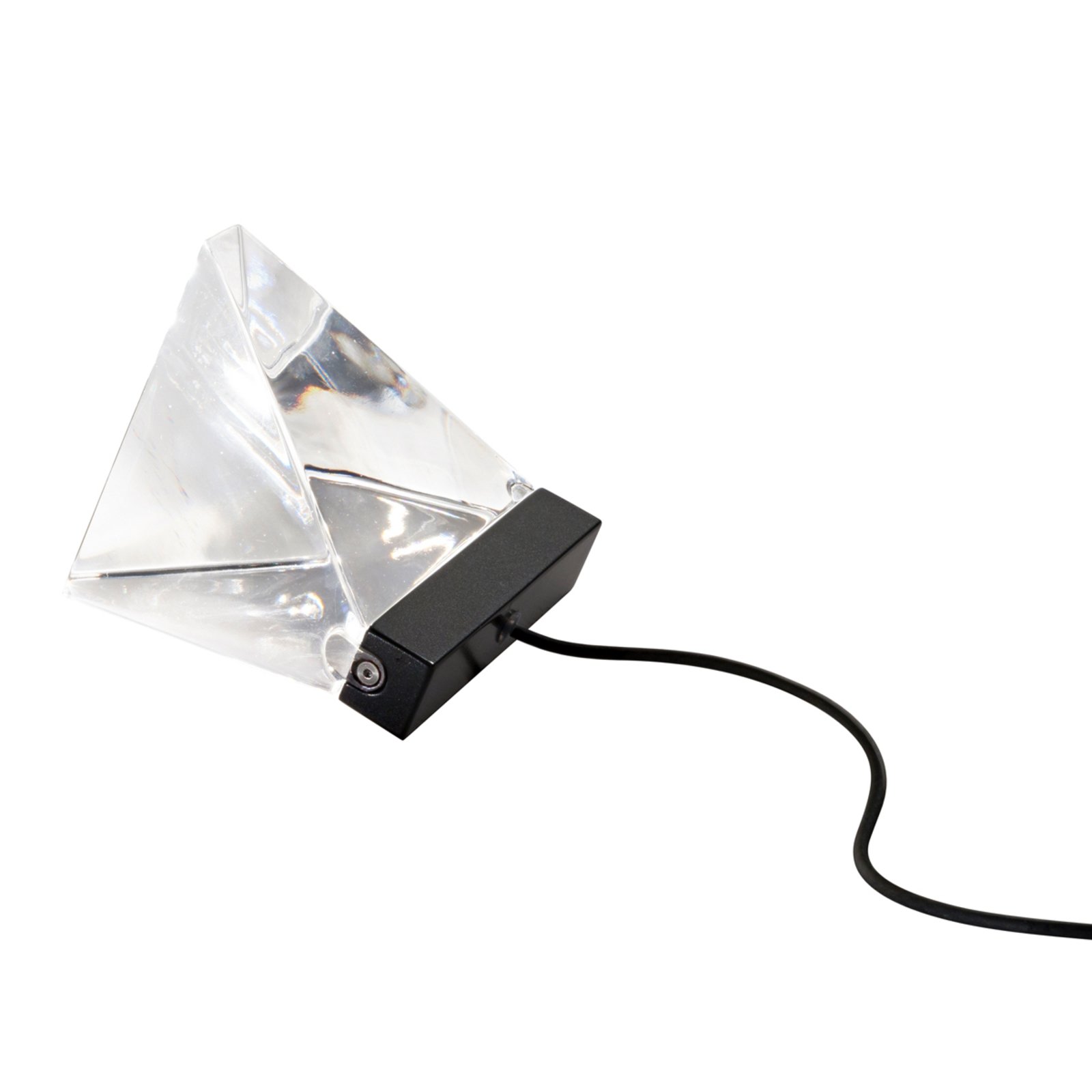 Fabbian Tripla - LED stolna lampa, antracit