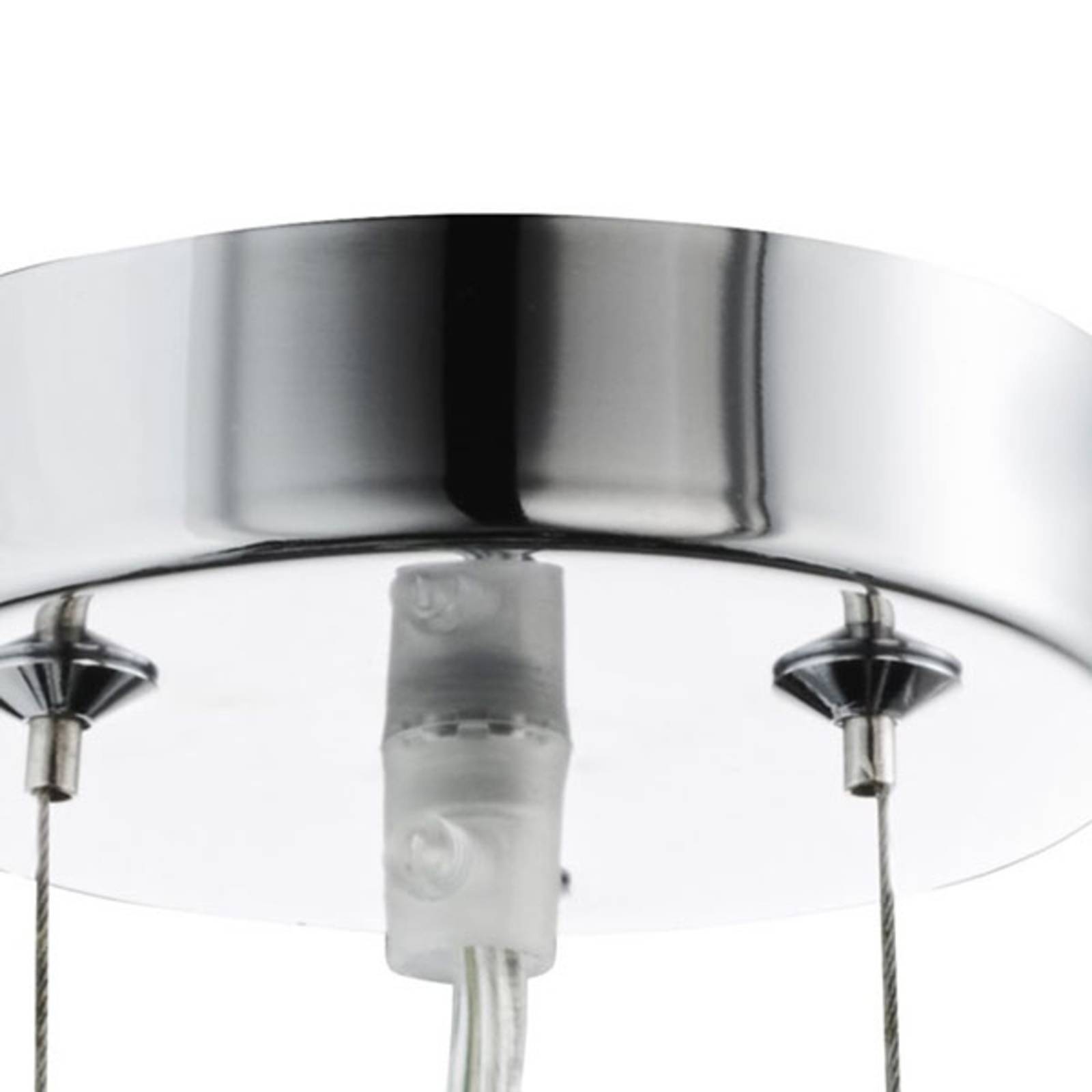 Lampa wisząca Elise z kryształowymi kroplami