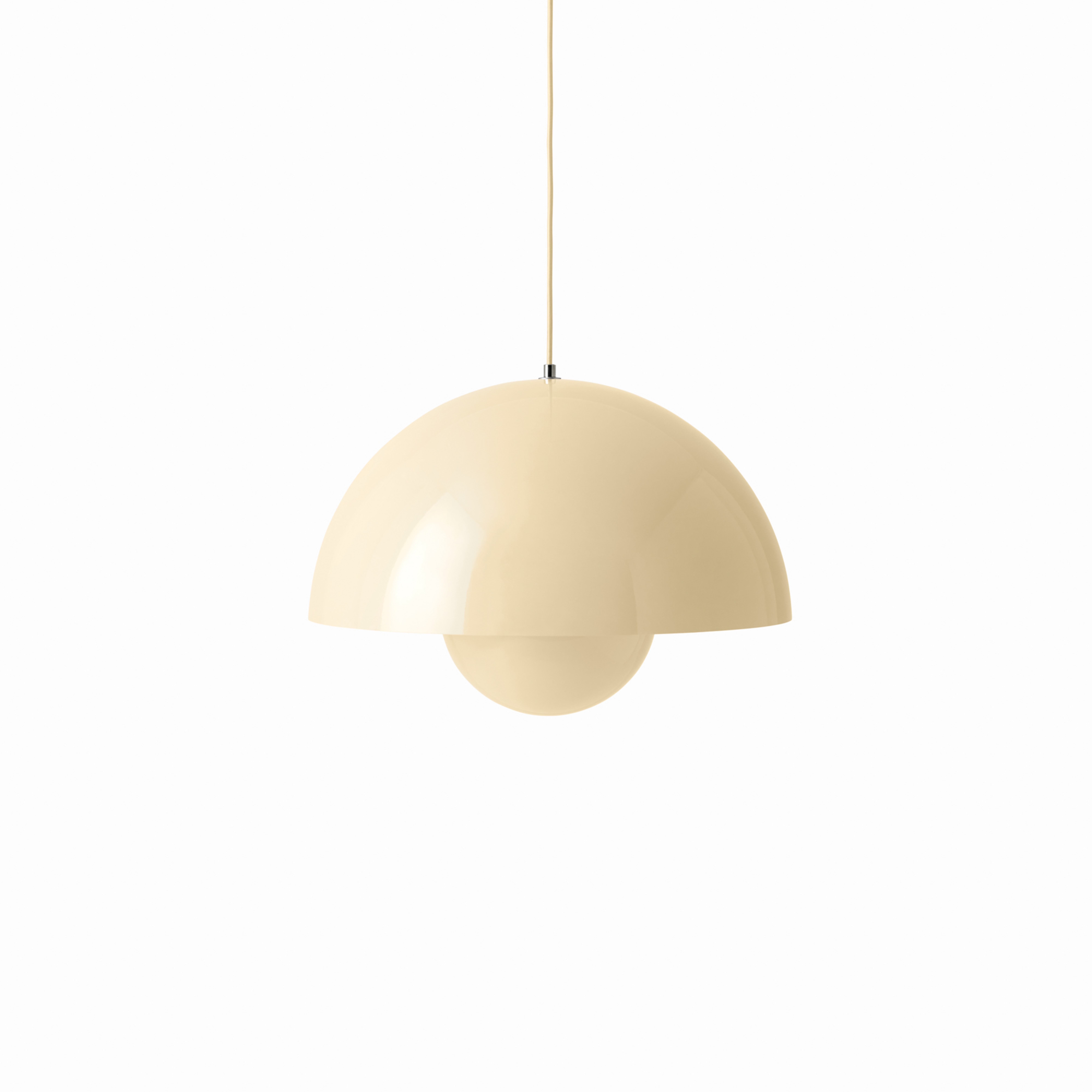 Flowerpot VP2 hanglamp, Ø 50 cm, crème - &TRADITION