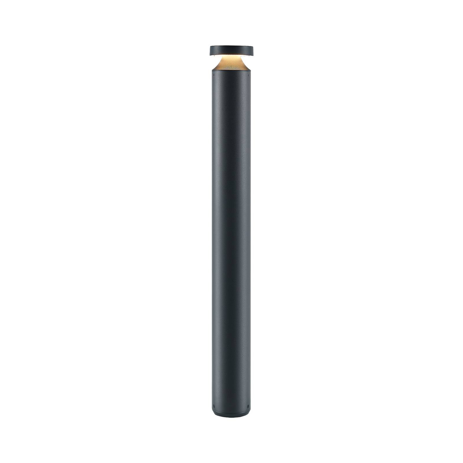 Molto Luce LED-Wegelampe Mona, Ø 10 cm, Alu, Höhe 85 cm