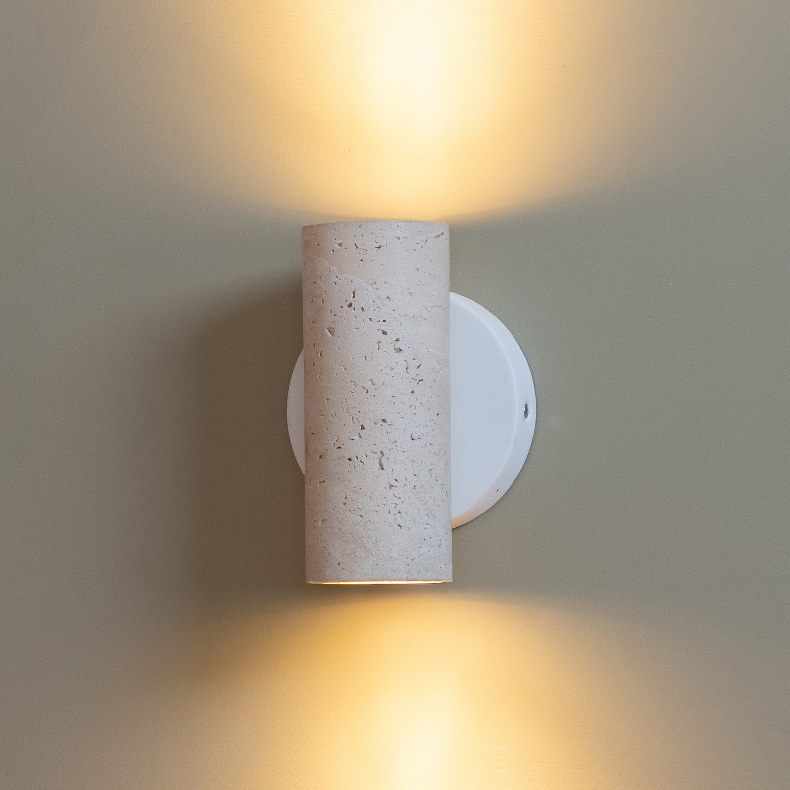 IT'S ABOUT ROMI Wandlampe Tivoli, weiß, Stecker, 17 cm
