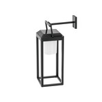 Tilena Square Lampa se solárním článkem Černá - Lucande