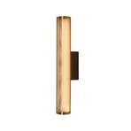 LED wall light 23041, gold-coloured, stainless steel, 3,000 K