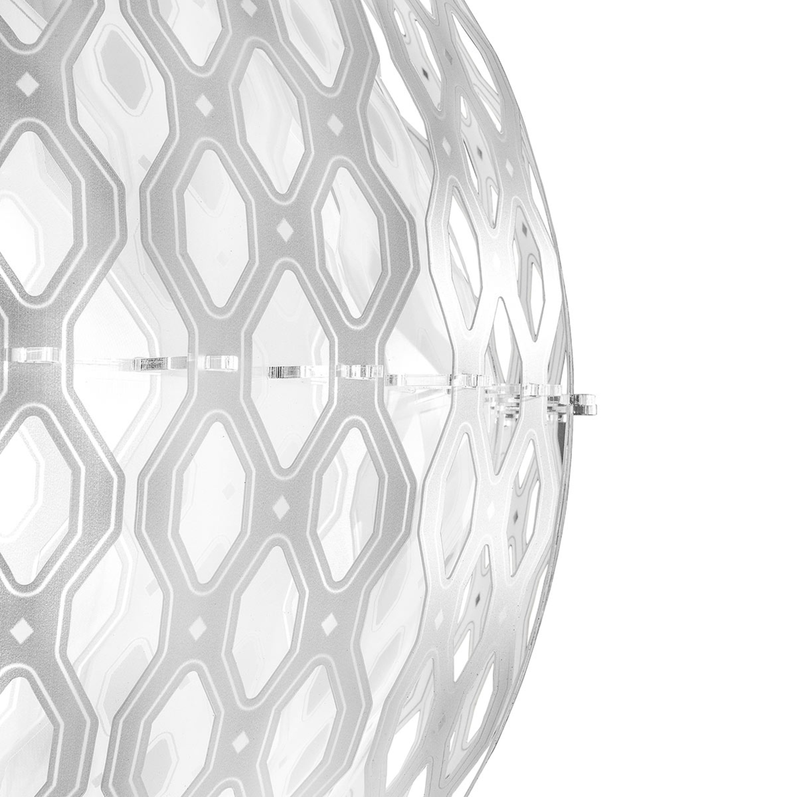 Slamp Charlotte Globe suspension en blanc