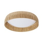 Plafonnier LED OSRAM Decor Bamboo Paper, Ø 50 cm, bambou