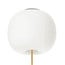 hvit / messing 