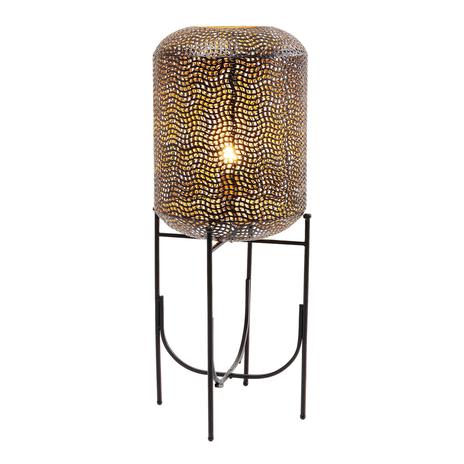 Kare KARE Oasis floor lamp 92 cm, for Living / Dining Room, steel, E27, 40 W, energy efficiency: A++, H: 100 cm