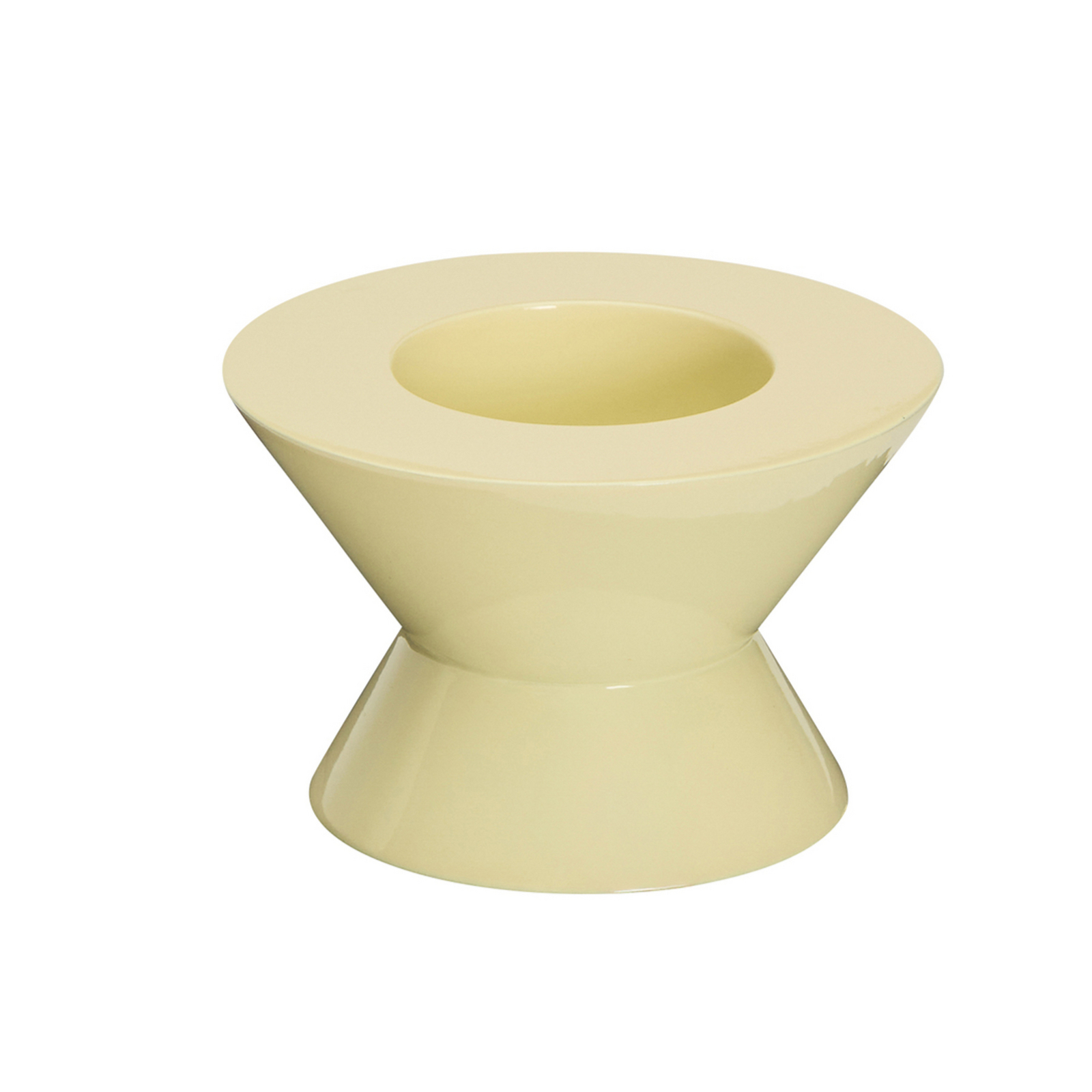 Dos candelabros amarillos, Ø 8 cm - Hübsch