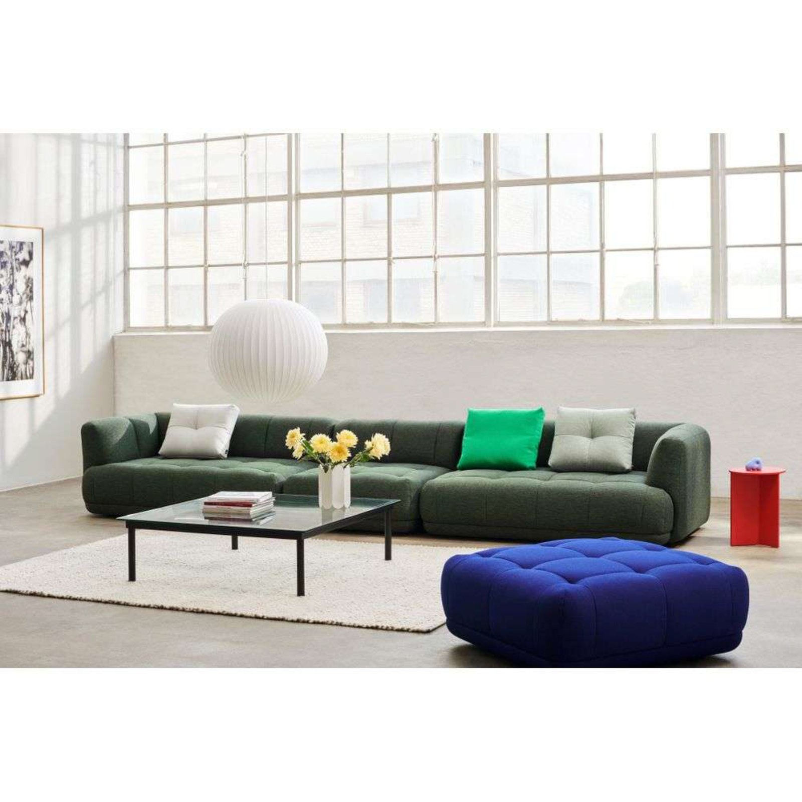 Nelson Ball Bubble Lustră Pendul M Off-White - Herman Miller