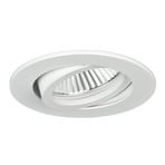 BRUMBERG 0063 Recessed ceiling spotlight, round, white