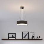 Plafondlamp Plafond Dream, Ø 40 cm, textiel, zwart