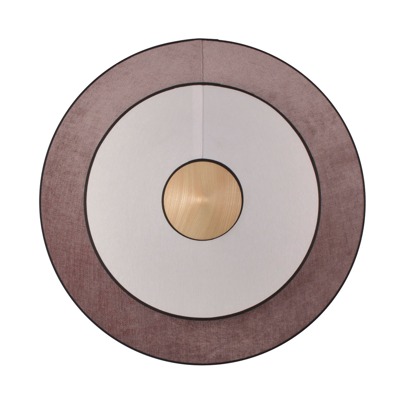 Forestier Cymbal S LED-vägglampa, puderrosa