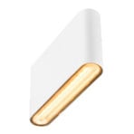 Oval 14 LED Vonkajšie Nástenné Svietidlo IP65 White - SLV