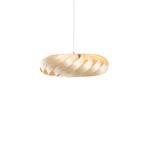 Lampada a sospensione Tom Rossau TR5, Ø 40 cm, colore naturale, legno di betulla