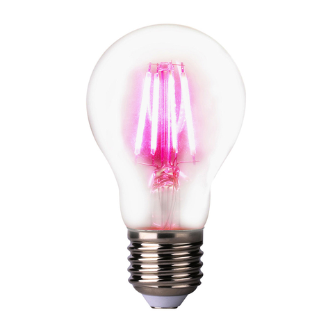 LED-plantepære E27 4W, 360° med udstråling