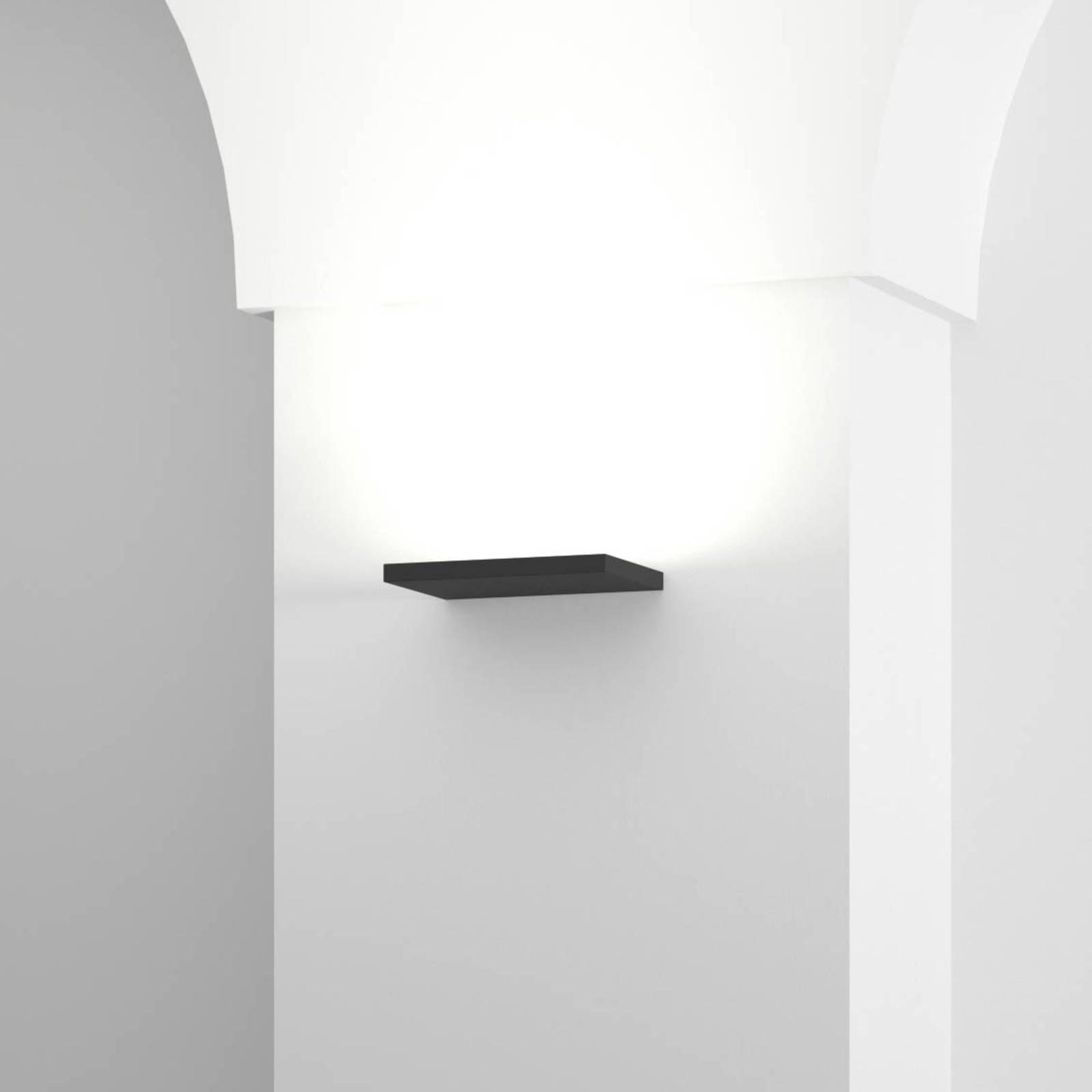 E-shop Rotaliana CM2 Mini nástenné svetlo 2 700 K čierna