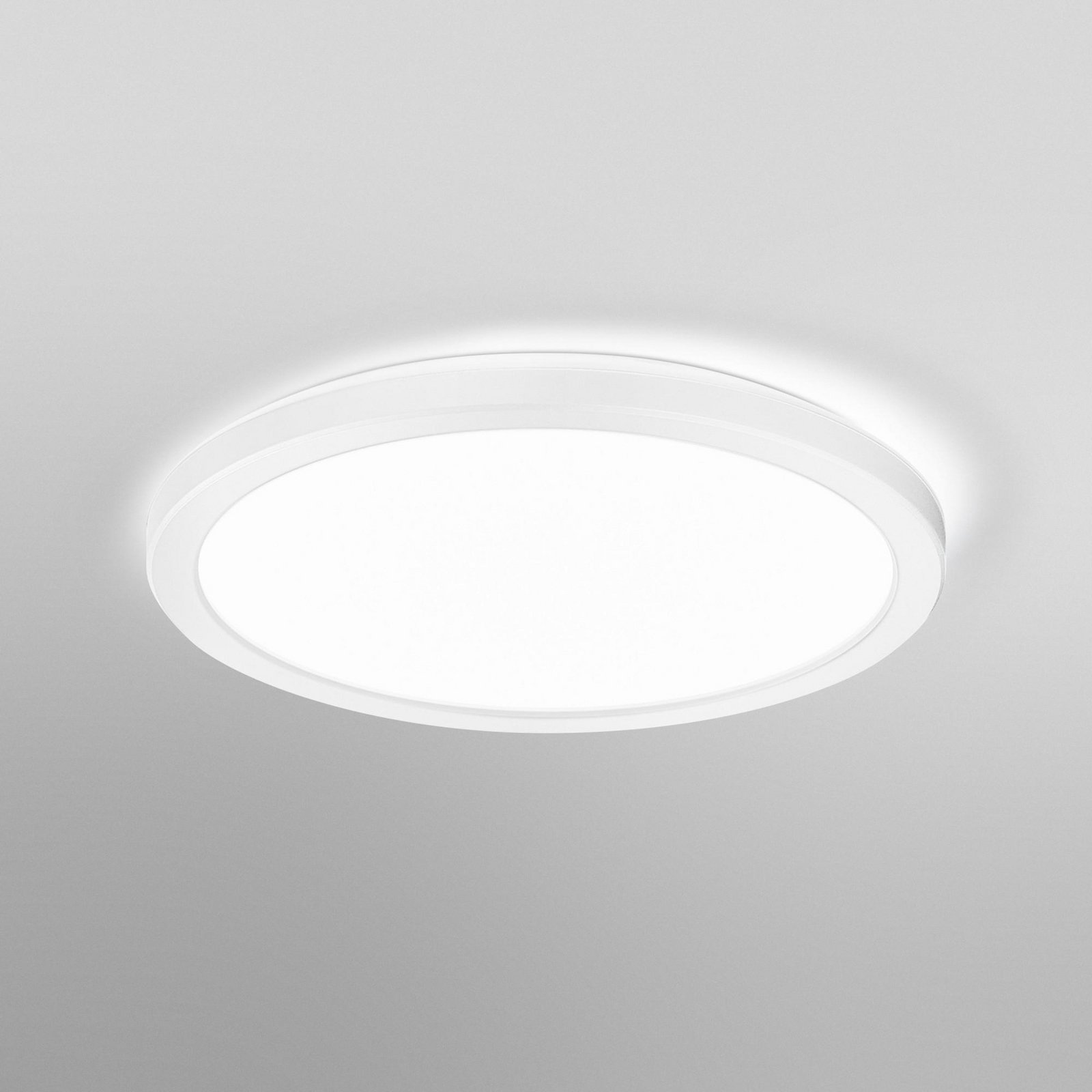 Lampa sufitowa LED OSRAM ORBIS ULTRA SLIM, biała, Ø 24 cm, ściemniany