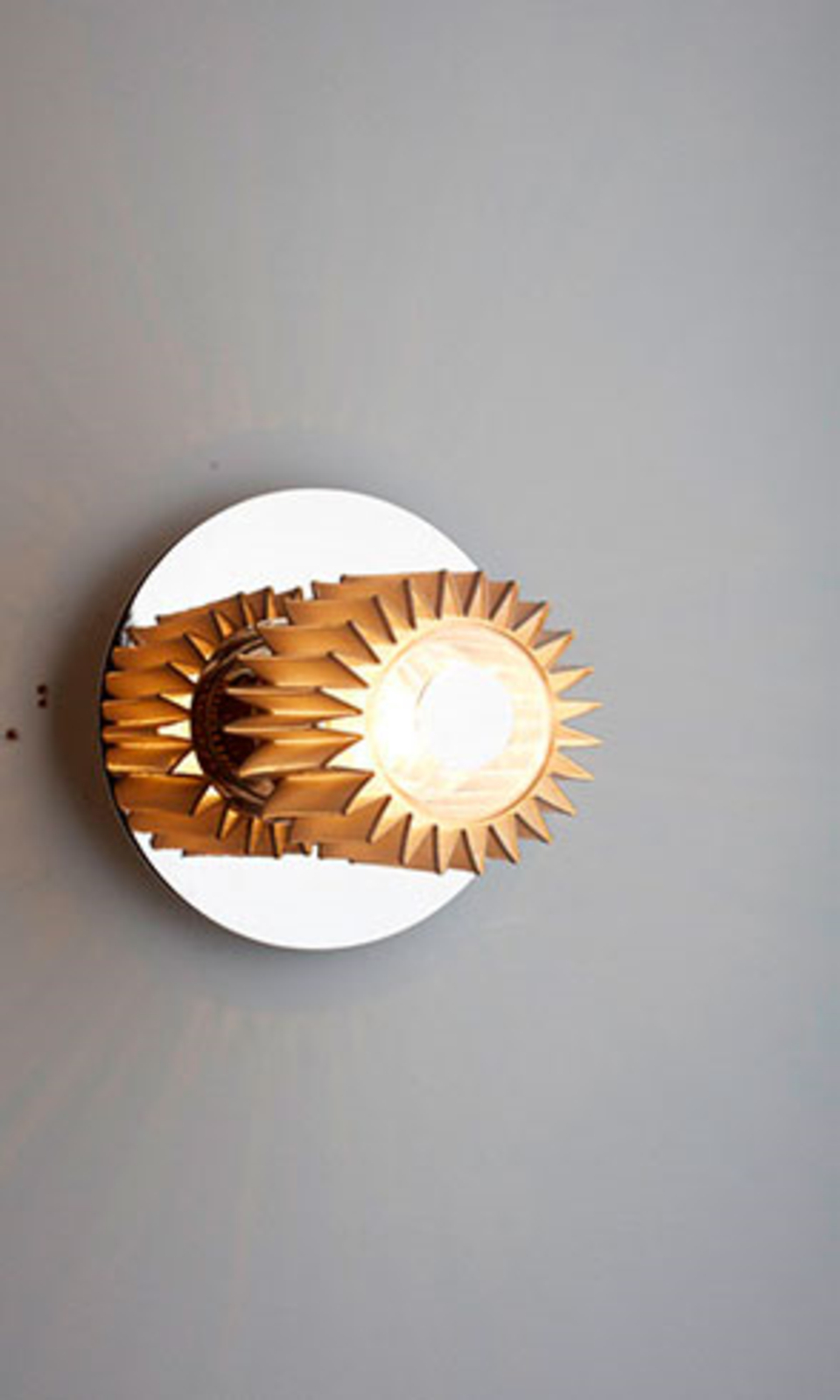 In The Sun Wall Lamp 190 Silver/Gold - DCW