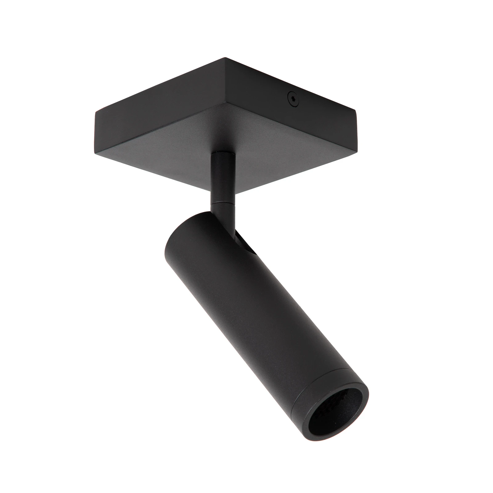 Spot de tavan Grado, lungime 10 cm, negru, metal