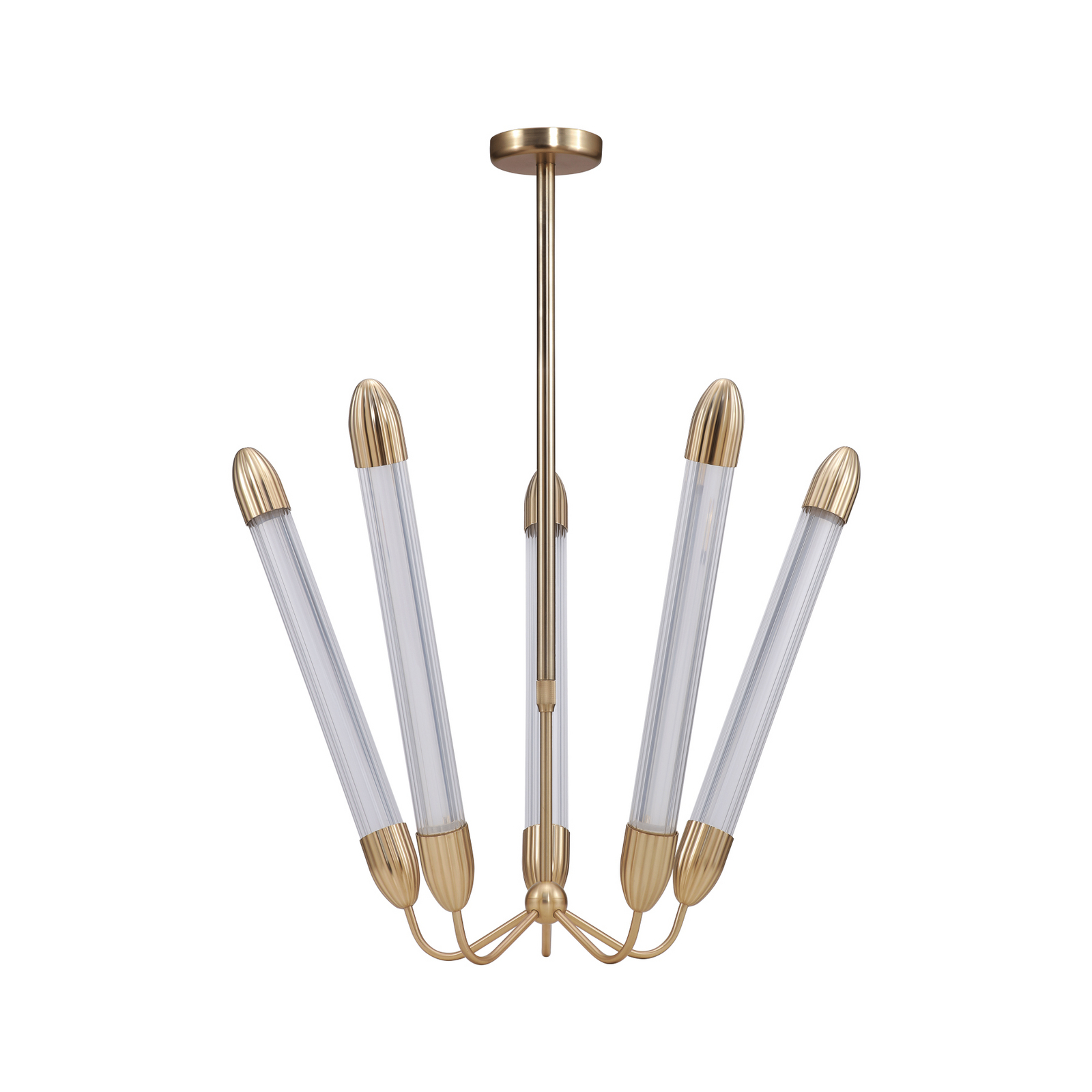 Lemon Squeeze Plafonnier Long Plated Brass - UMAGE