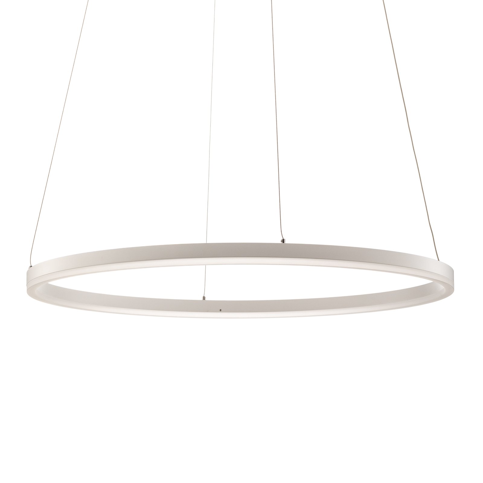 Lámpara colgante LED Giotto, 1 luz, blanco
