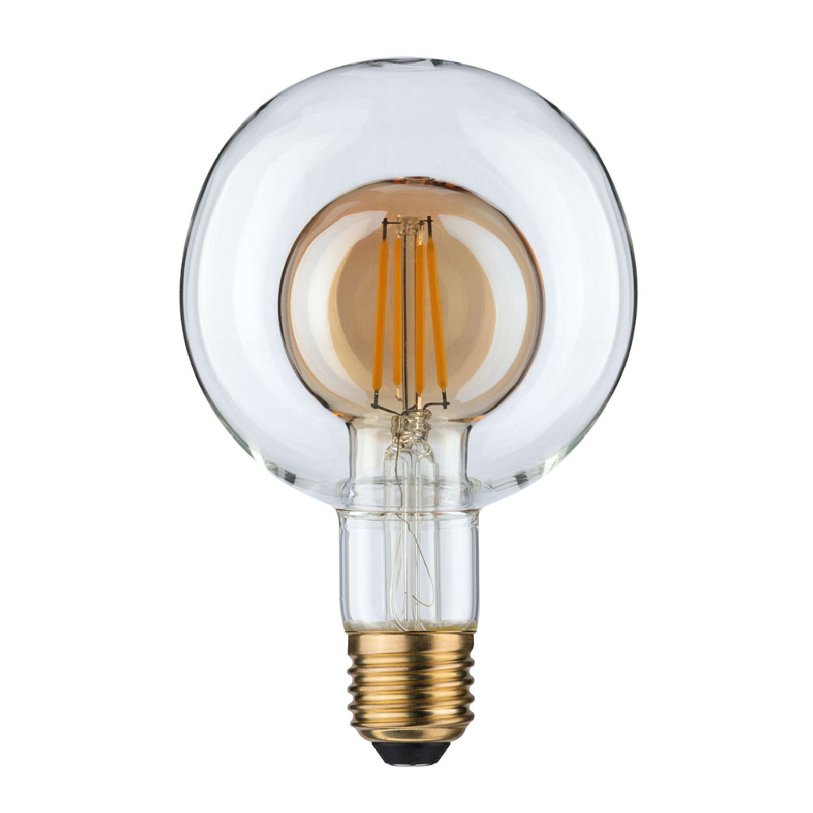 Paulmann LED-bol E27 Inner Shape G95 4W goud