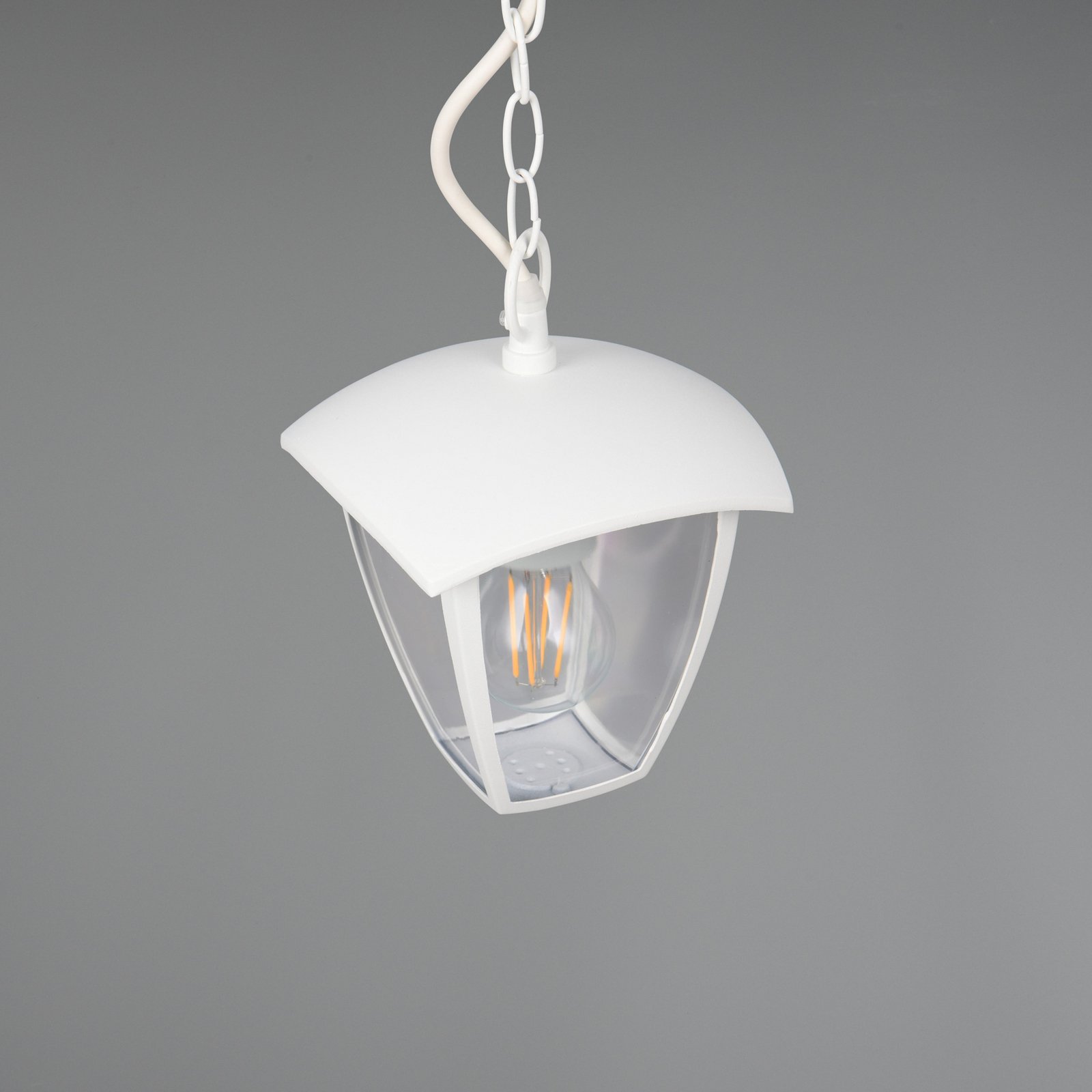 Āra piekaramais gaismeklis VENTA, balts, 17 x 17 cm, metāls, IP44