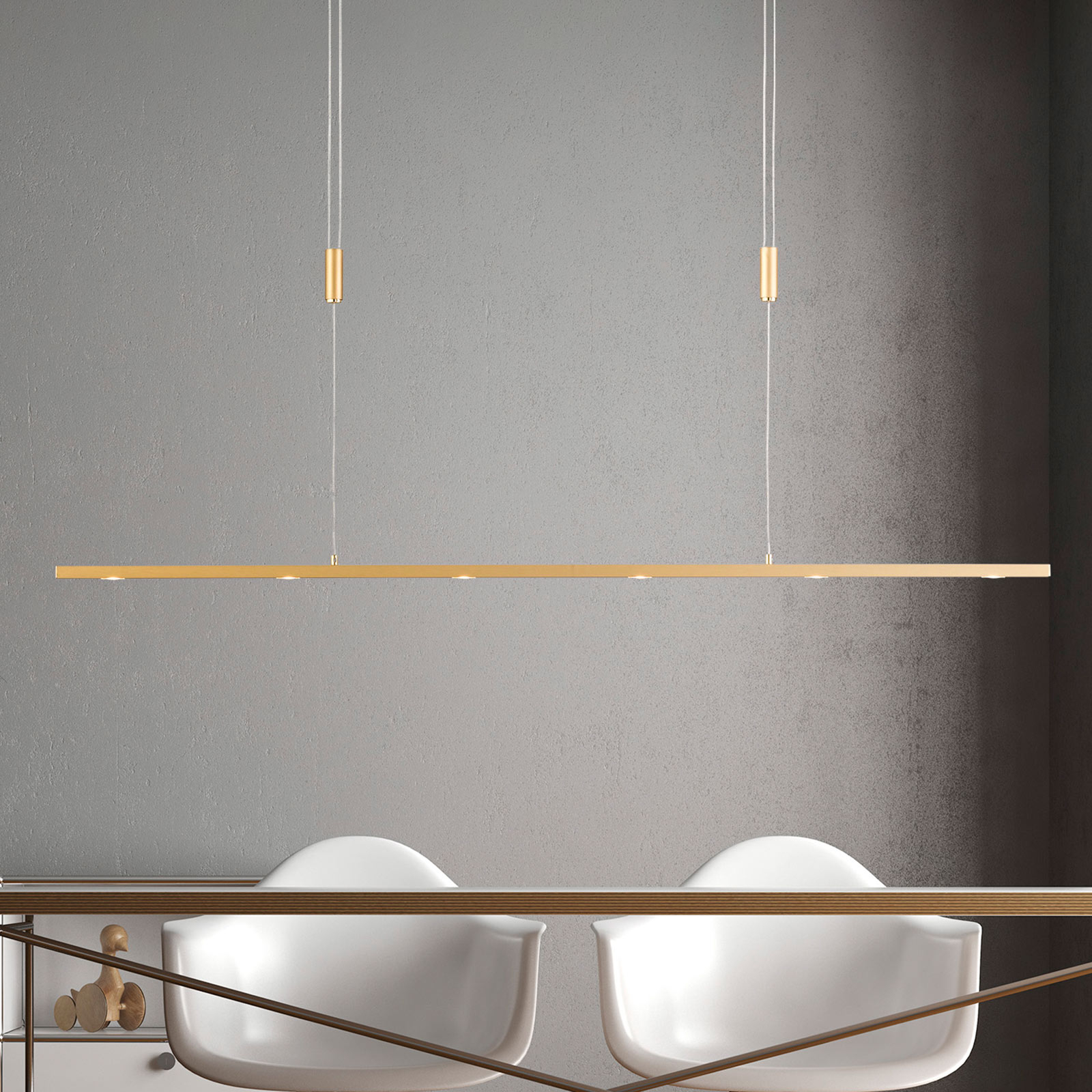 Rothfels Tolu sospensione, ottone, 119 cm