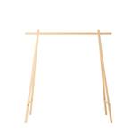 Coat Stand 150 Oak/Brass - Made By Hand