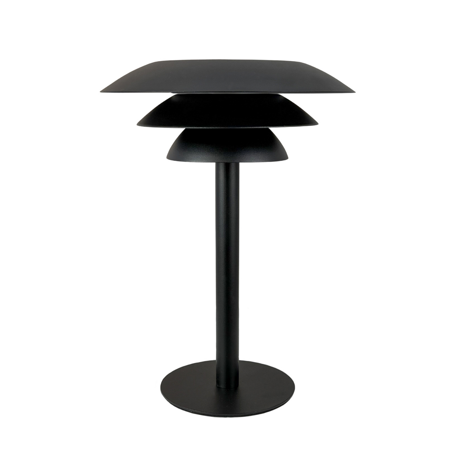 Lampa stołowa Dyberg Larsen Solar DL25, czarna, metalowa Lampa stołowa Dyberg Larsen Solar DL25, czarna, metalowa