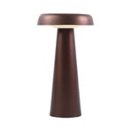 LED table lamp Arcello dimmable, brass burnished