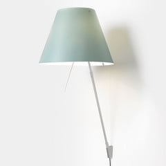 Luceplan Costanza стенно осветление D13a, алуминий/зелено