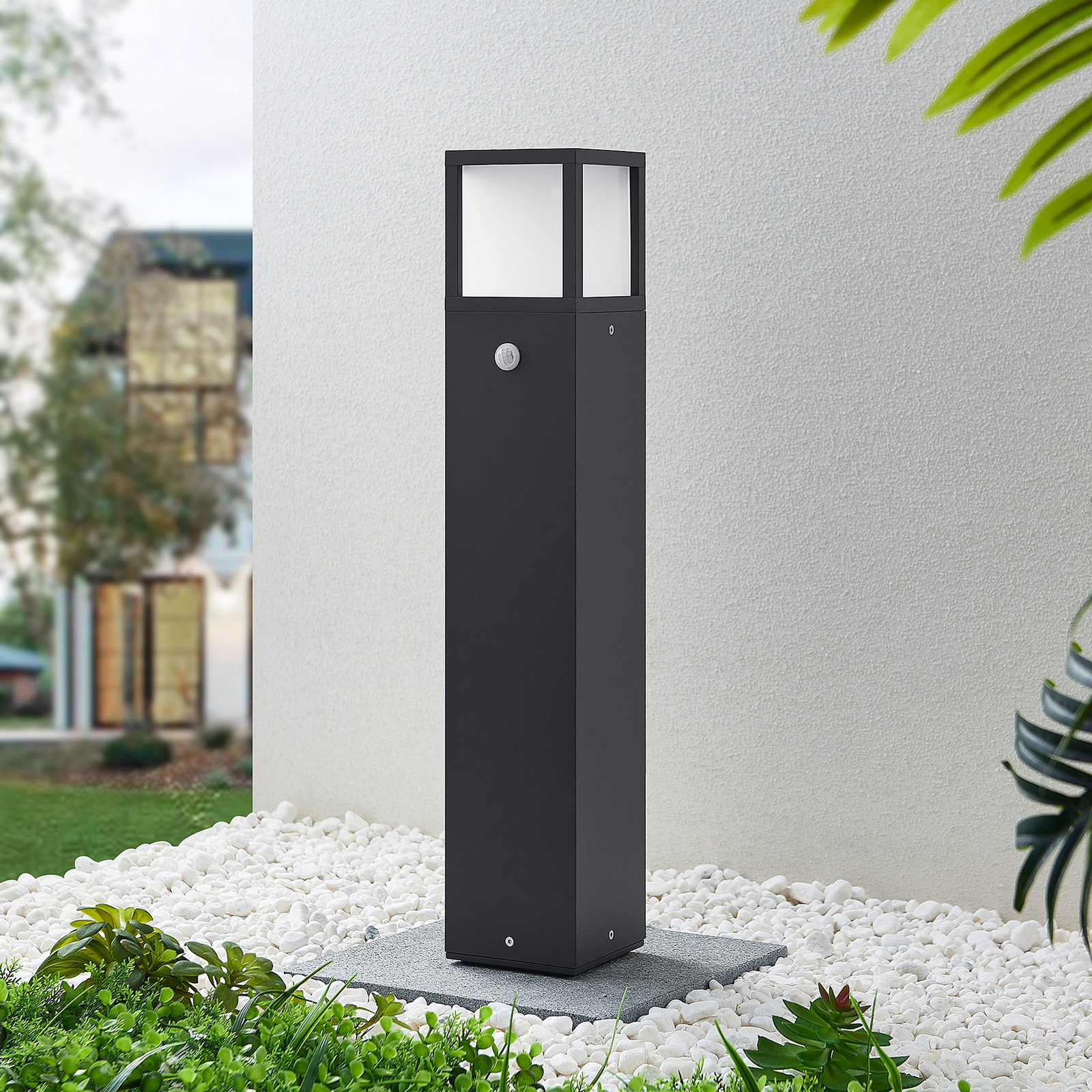 Dewari LED Candeeiro de Jardim com Sensor - Lucande