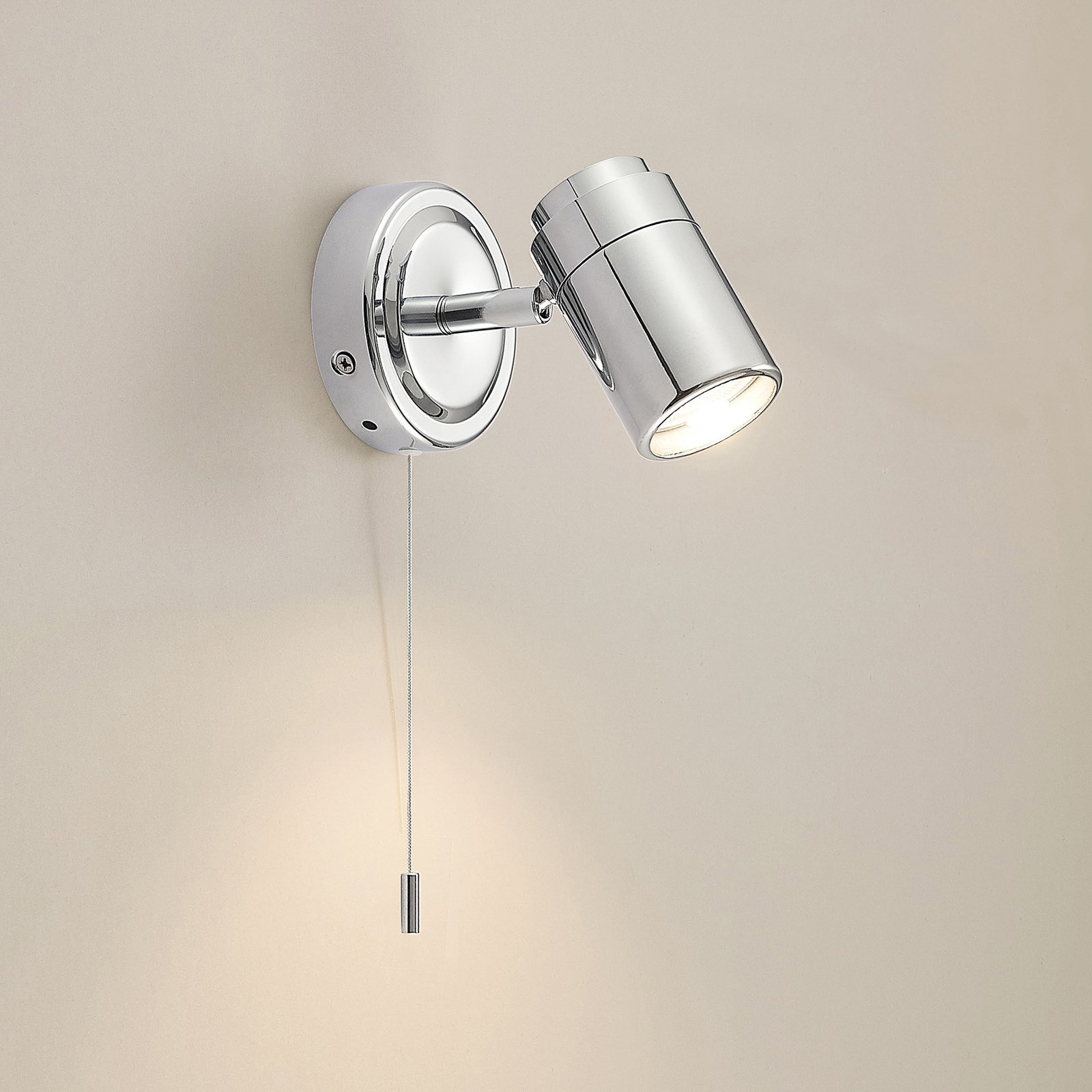 Remilan Vegglampe Chrome - Lindby
