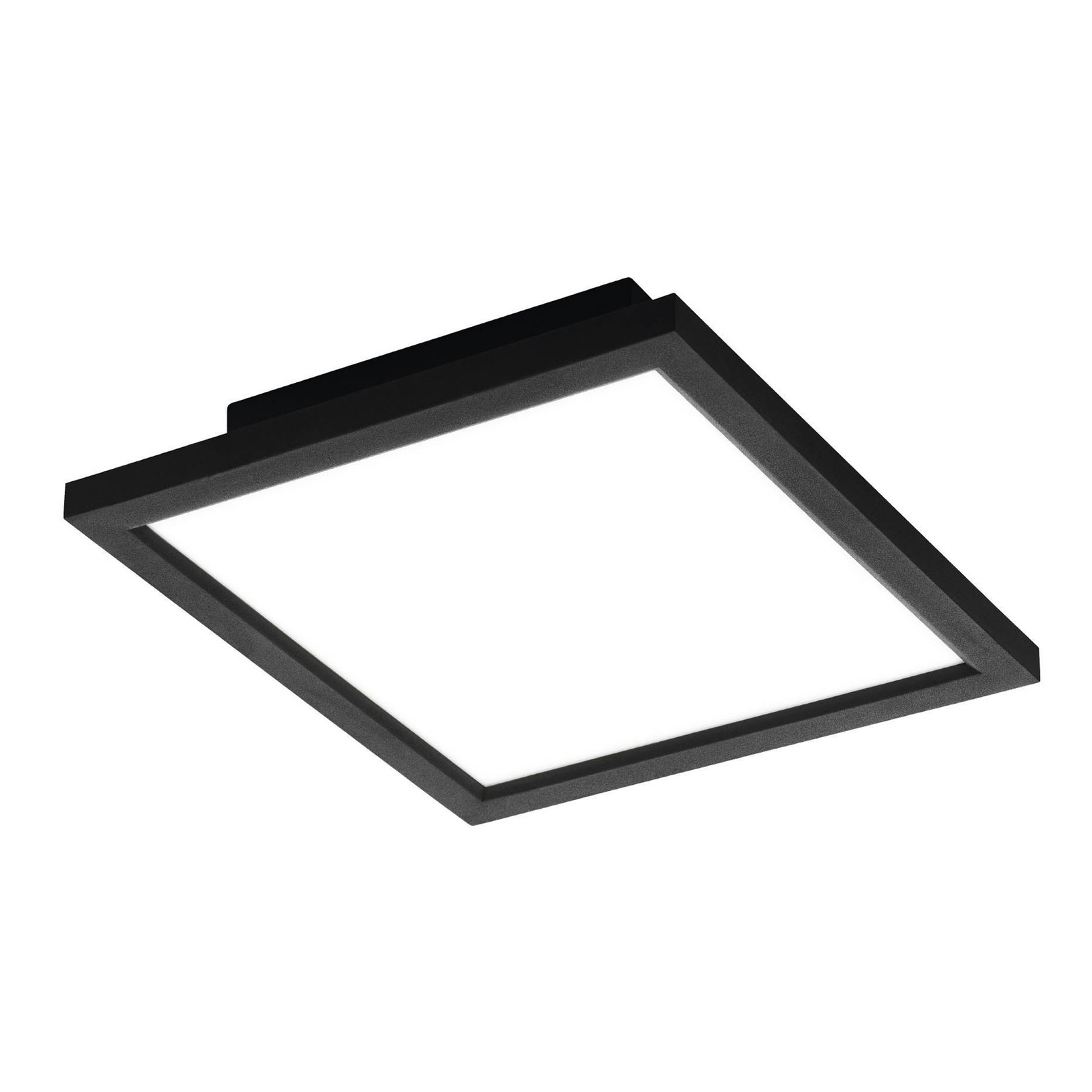 EGLO connect Salobrena-C LED-panel, svart 30x30 cm