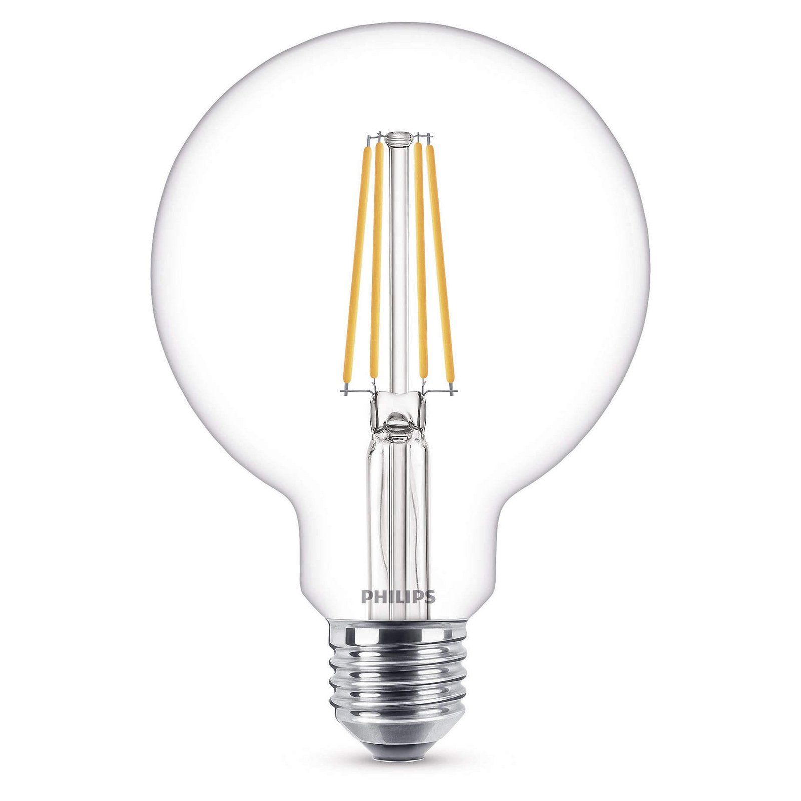 Bec LED 7W (806lm) Filament Globe Ø93 E27 - Philips