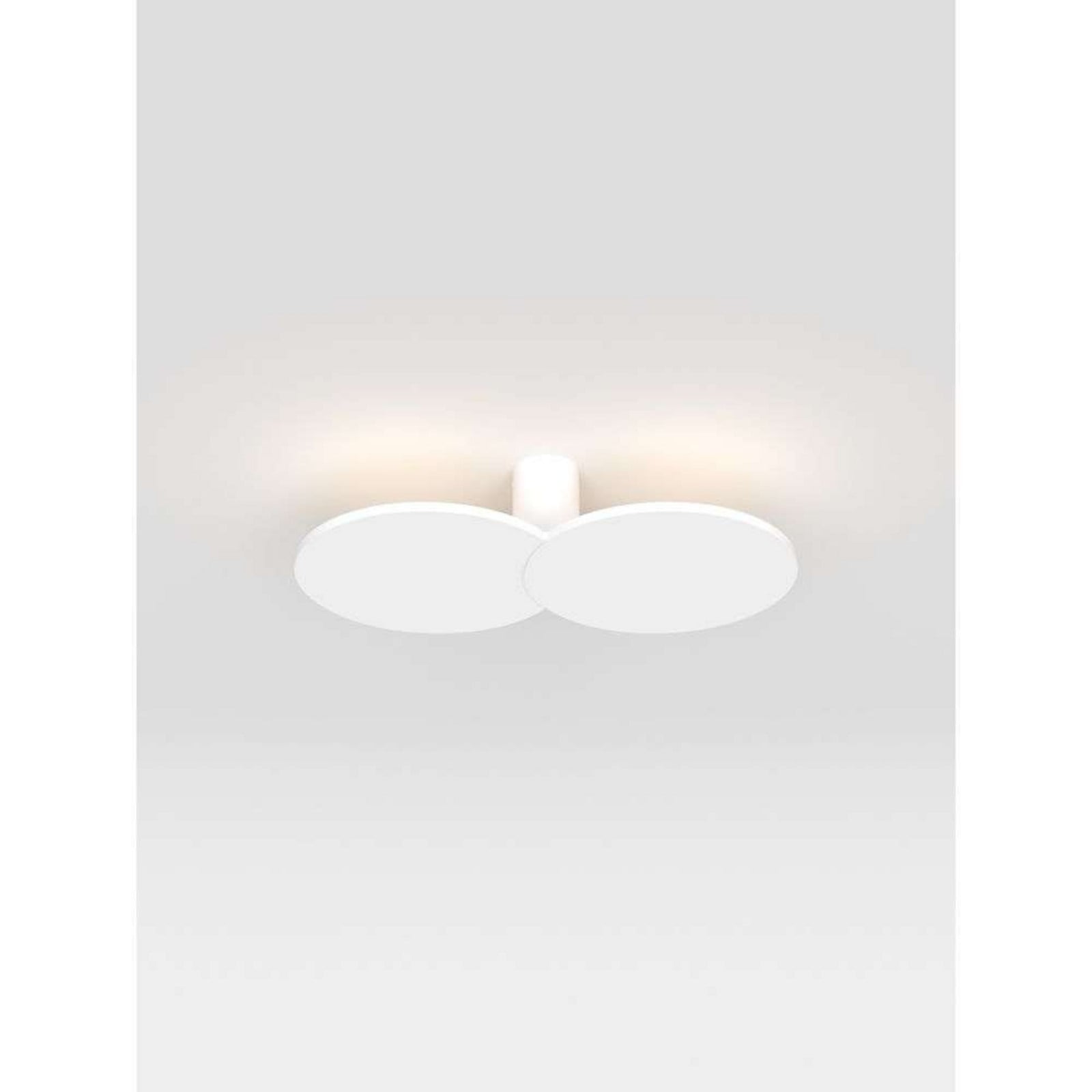 Collide H1 Wand-/Deckenlampe, 3000K, dim. weiß Rotaliana - Wohnzimmer - Aluminium
