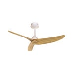 Plafondventilator Ipanema wit/hout DC stil IP44 - Mantra