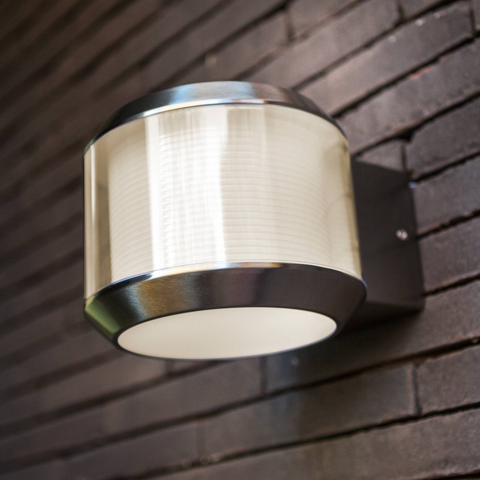 Whisper LED outdoor wall light