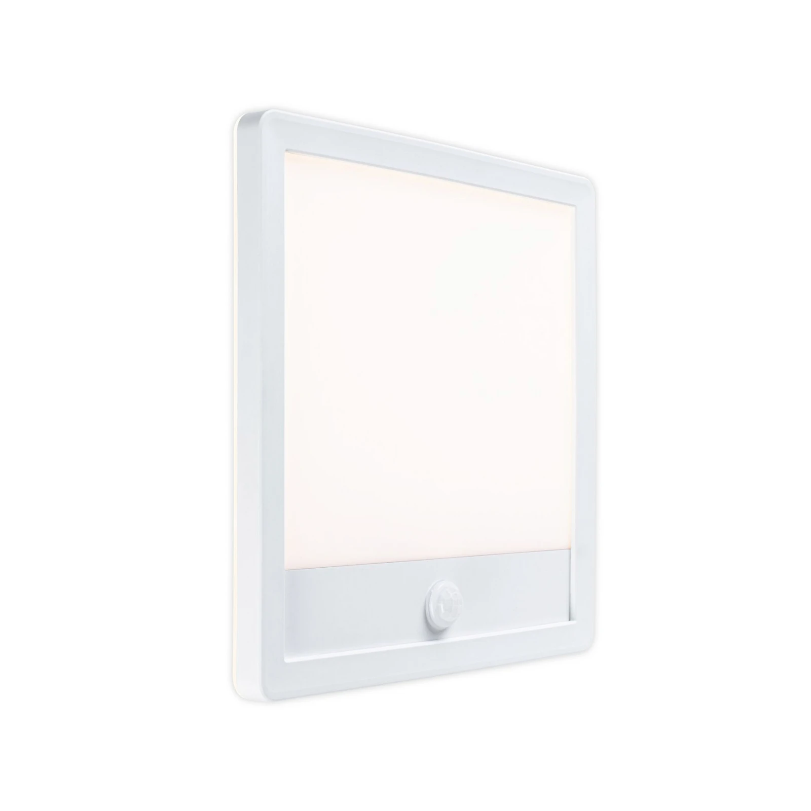 Paulmann LED-Außenwandlampe Lamina, weiß, IP44, Sensor