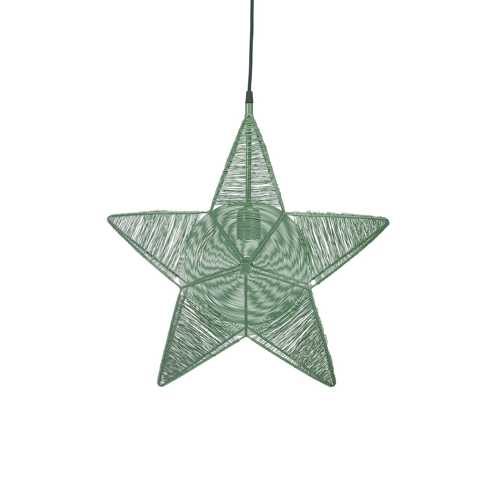 PR Home Rigel stella deco metallo Ø 50 cm verde